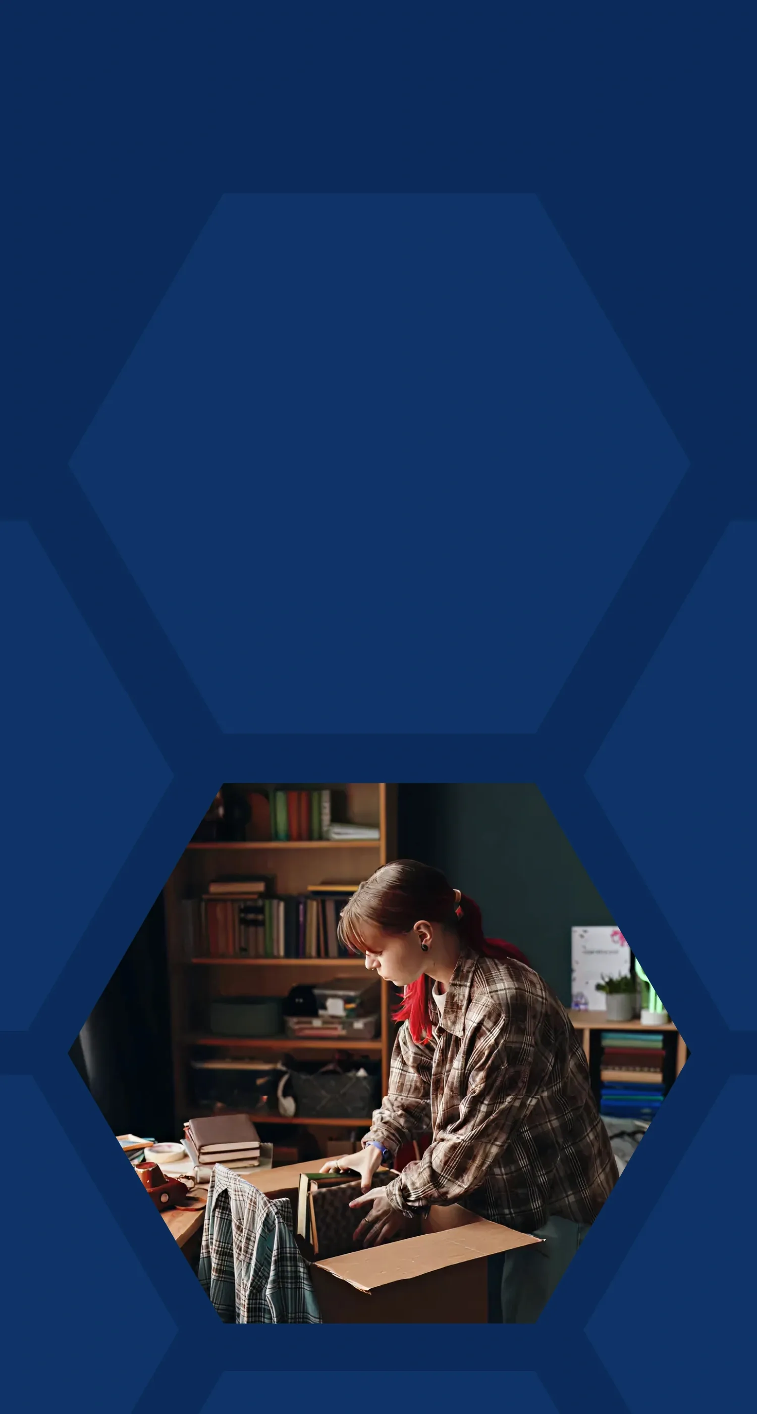 College Storage Hero Image