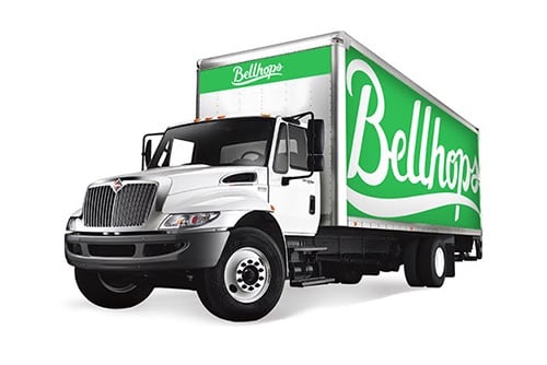 Bellhops moving truck available for rental in Jacksonville, FL